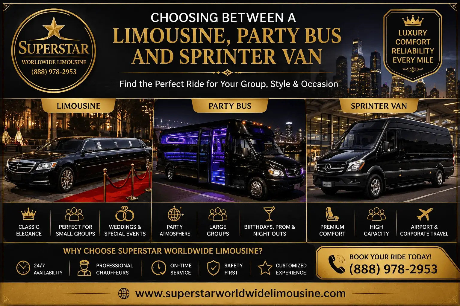 Booking a Limousine