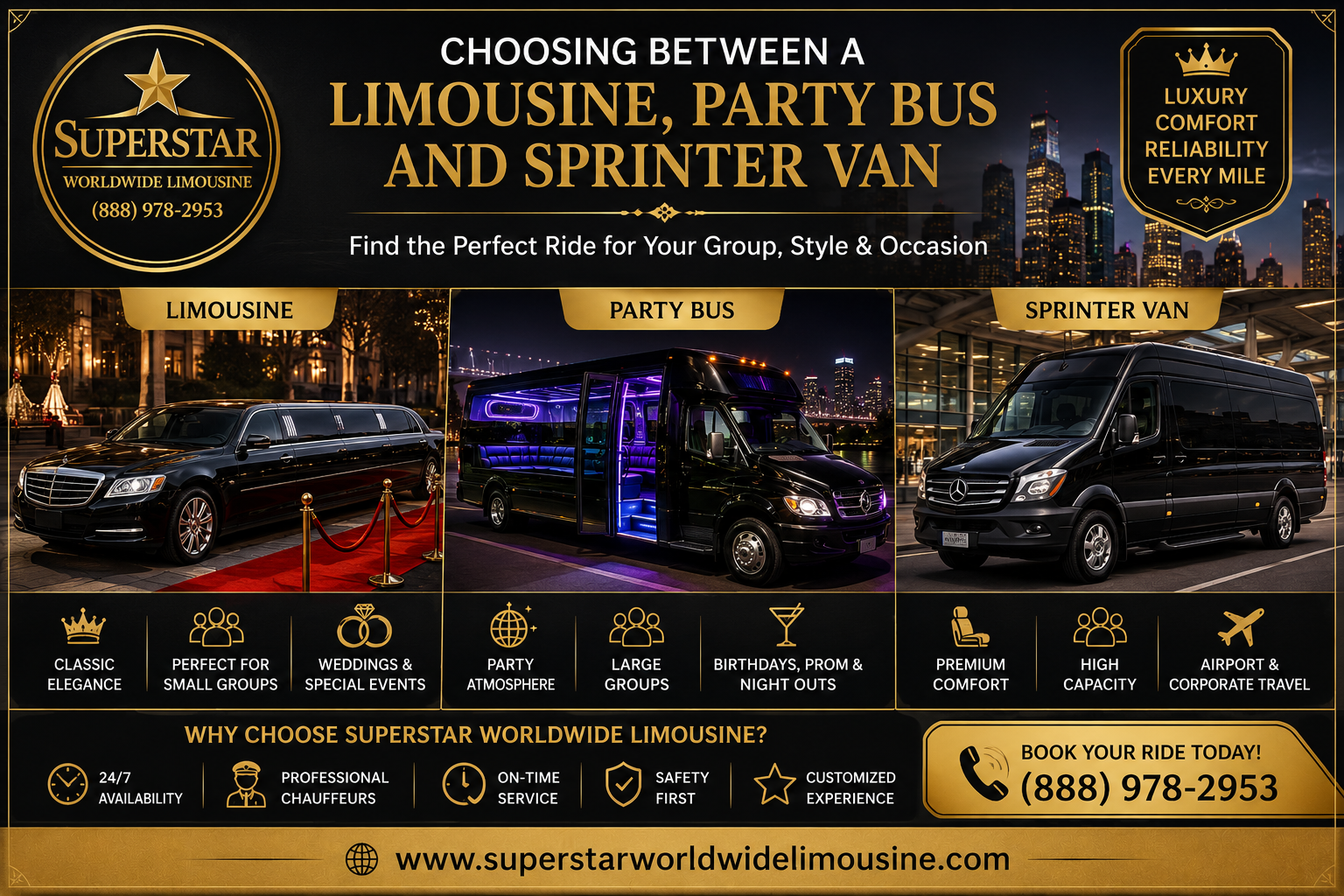 Booking a Limousine